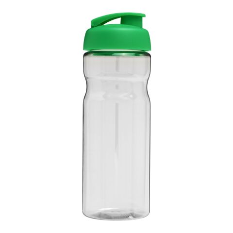H2O Base® 650 ml Sportflasche mit Klappdeckel transparent-grün | ohne Werbeanbringung | Nicht verfügbar | Nicht verfügbar
