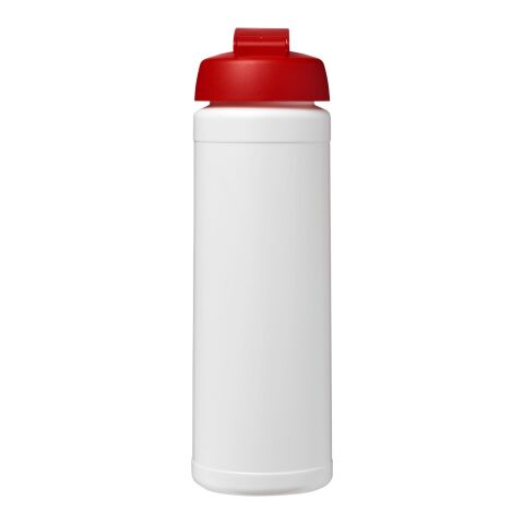 Baseline® Plus 750 ml Flasche mit Klappdeckel weiss-rot | ohne Werbeanbringung | Nicht verfügbar | Nicht verfügbar