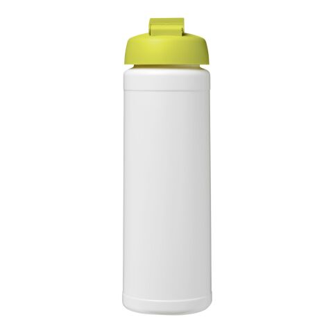 Baseline® Plus 750 ml Flasche mit Klappdeckel weiss-limone | ohne Werbeanbringung | Nicht verfügbar | Nicht verfügbar