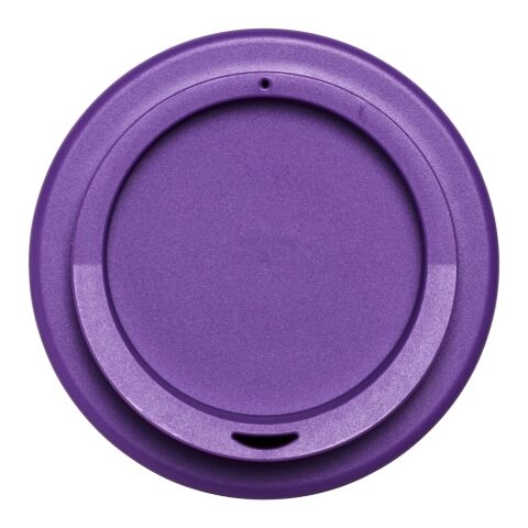 Americano® Espresso Eco 250 ml recycelter Isolierbecher  schwarz-lila | ohne Werbeanbringung | Nicht verfügbar | Nicht verfügbar