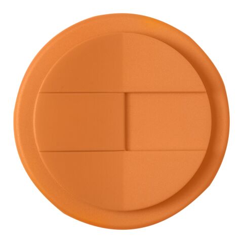 Americano® Espresso Eco 250 ml recycelter Isolierbecher mit auslaufsicherem Deckel schwarz-orange | ohne Werbeanbringung | Nicht verfügbar | Nicht verfügbar