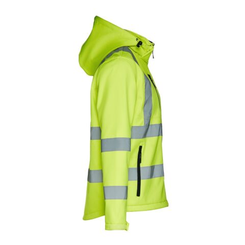 THC ZAGREB WORK. Softshell-Jacke mit hoher Sichtbarkeit (Unisex) Gelb Hexachrome | ohne Werbeanbringung | Nicht verfügbar | Nicht verfügbar | Nicht verfügbar