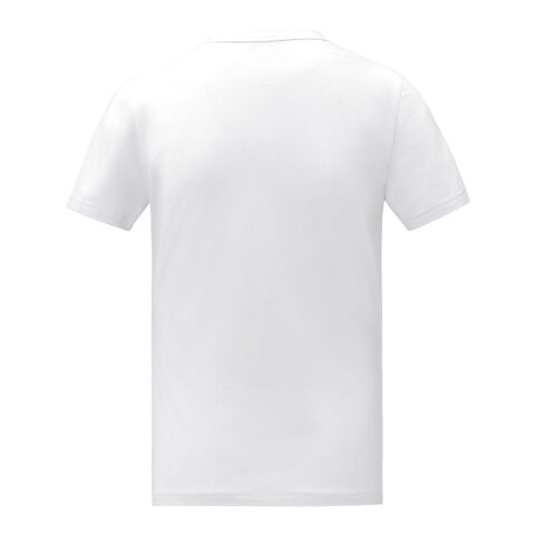 Somoto T-Shirt mit V-Ausschnitt für Herren Weiß | L