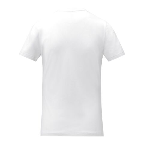 Somoto T-Shirt mit V-Ausschnitt für Damen Weiß | M