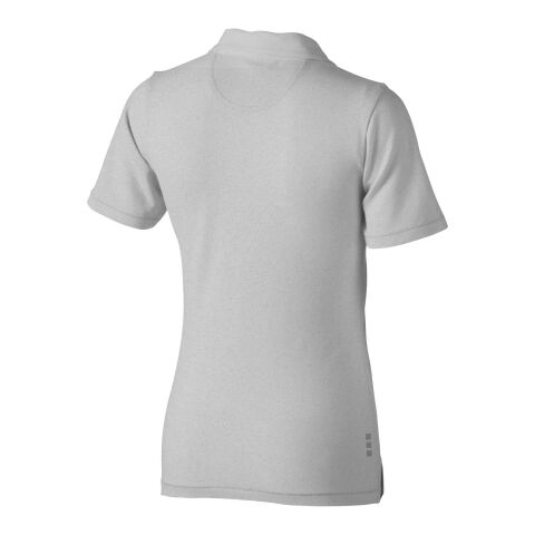 Markham Damen Poloshirt Standard | grau meliert | XL | ohne Werbeanbringung | Nicht verfügbar | Nicht verfügbar | Nicht verfügbar