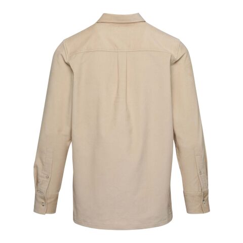 Alum Hemd aus Cord Unisex  Oatmeal | L | ohne Werbeanbringung | Nicht verfügbar | Nicht verfügbar