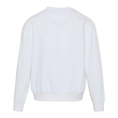 Boris Pullover mit Rundhalsausschnitt in Übergröße aus recycelter 280 g/m2 Bio Baumwolle (OCS), unisex Standard | weiss | L | ohne Werbeanbringung | Nicht verfügbar | Nicht verfügbar | Nicht verfügbar