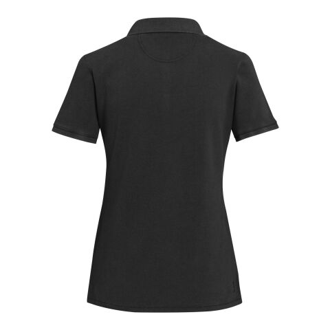 Calgary Poloshirt für Damen im Washed Look, 200 g/m2 Standard | schwarz | S | ohne Werbeanbringung | Nicht verfügbar | Nicht verfügbar | Nicht verfügbar