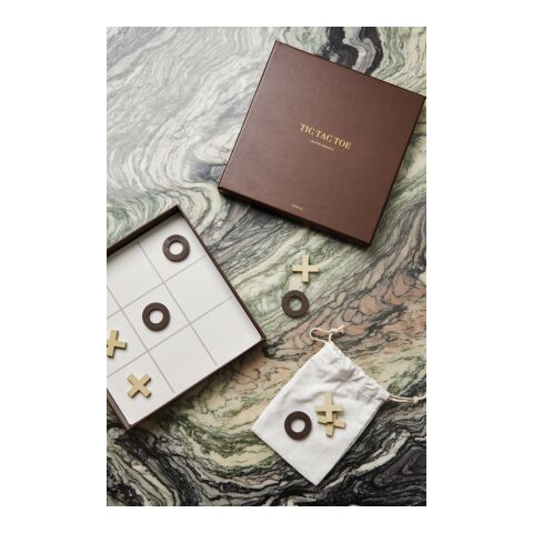 VINGA ‚Drei in einer Reihe‘ – Coffee Table Game off white | ohne Werbeanbringung | Nicht verfügbar | Nicht verfügbar