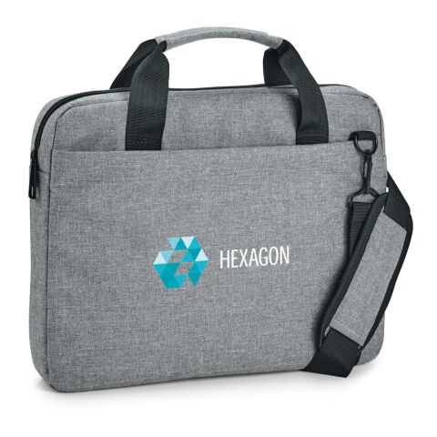 GRAPHS LAPTOP. Laptop Aktentasche 14'' in 600D polyester Hellgrau | ohne Werbeanbringung | Nicht verfügbar | Nicht verfügbar | Nicht verfügbar