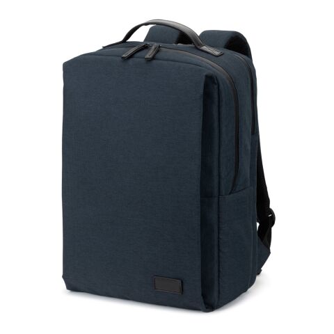 GLASGOW. Laptop-Rucksack (17") aus hochdichtem 600D-Recycling-Polyester (20L) Blau