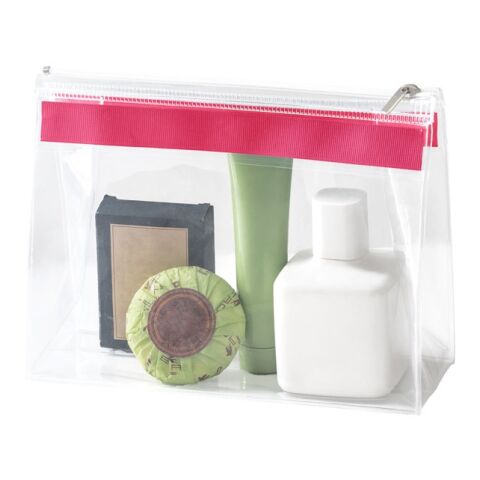 CHASTAIN. Kulturbeutel aus EVA mit Reißverschluss Rosa | ohne Werbeanbringung