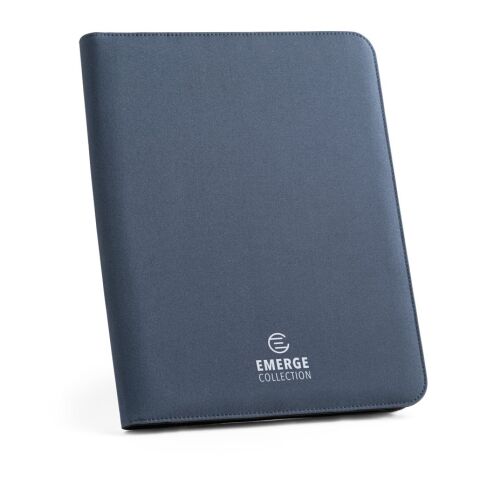 EMERGE FOLDER. A4 Mappe aus recyceltem Polyester (100% rPET) 300D mit Reißverschluss schwarz | ohne Werbeanbringung | Nicht verfügbar | Nicht verfügbar | Nicht verfügbar