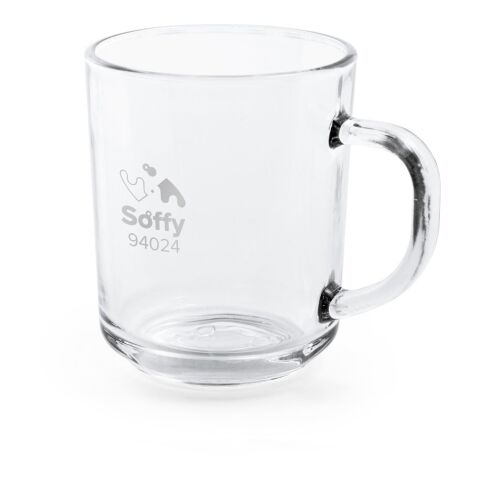 SOFFY. Tasse aus Glas 230 mL Transparent | ohne Werbeanbringung | Nicht verfügbar | Nicht verfügbar | Nicht verfügbar