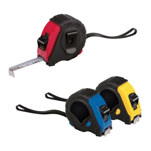 GULIVER III. Maßband 3m aus ABS Rot | ohne Werbeanbringung