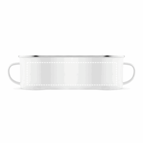 GOTZE SUB. Tasse (350 mL) aus Emaille geeignet für Sublimation weiß | ohne Werbeanbringung | Nicht verfügbar | Nicht verfügbar | Nicht verfügbar