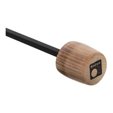 Knirps Timber manual dark grey | ohne Werbeanbringung | ohne Werbeanbringung