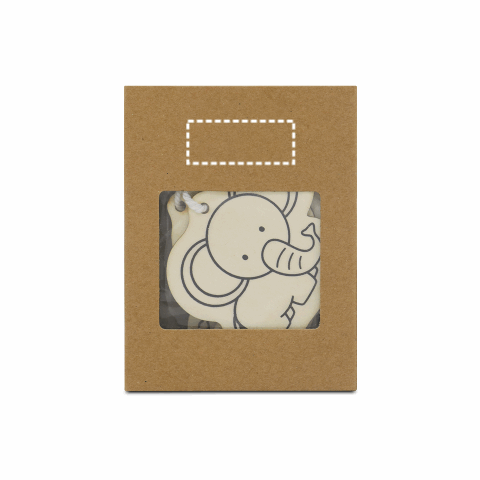 FAUNE. Malset für Kinder aus Holz Natur | ohne Werbeanbringung | Nicht verfügbar | Nicht verfügbar | Nicht verfügbar