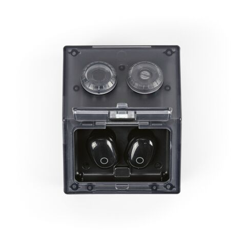 FusionBeat 3-in-1 Ohrhörer, Lautsprecher und Powerbank rABS, 5000 mAh Schwarz | ohne Werbeanbringung | Nicht verfügbar | Nicht verfügbar | Nicht verfügbar