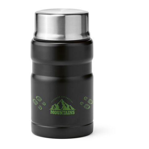 Dali 800 Thermobehälter recy.Edelstahl, 810 ml. Doppelwandig Schwarz | ohne Werbeanbringung | Nicht verfügbar | Nicht verfügbar | Nicht verfügbar