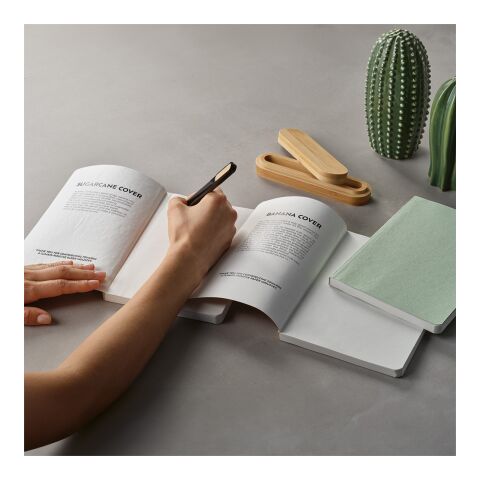 Joyce A5 Notizbuch.Einband aus Bananenfasern. 196 Seiten recy.Papier Champagne | ohne Werbeanbringung | Nicht verfügbar | Nicht verfügbar | Nicht verfügbar