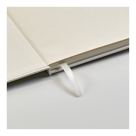 Hugo A5 Notizbuch mit Einband aus recy.Milchverpackungen Weiß | ohne Werbeanbringung | Nicht verfügbar | Nicht verfügbar | Nicht verfügbar