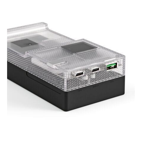 Elexa Powerbank aus rABS mit 20000 mAh. Lädt auch Laptops. LED-Anzeige Schwarz | ohne Werbeanbringung | Nicht verfügbar | Nicht verfügbar | Nicht verfügbar