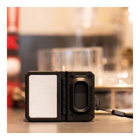 Soundo Lautsprecher rABS, 800 mAh. 6 Std Spielzeit. TWC-System Schwarz | ohne Werbeanbringung | Nicht verfügbar | Nicht verfügbar | Nicht verfügbar