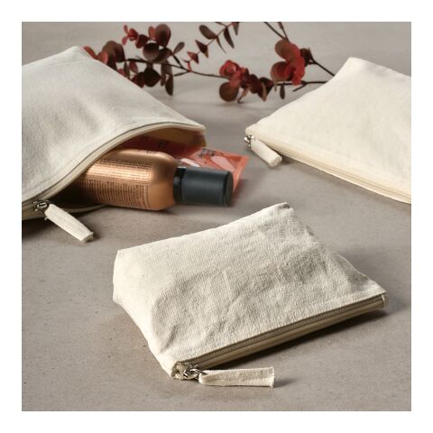 Cairo L 3,9L Kulturtasche, 320gsm recy.Baumwolle mit Reißverschluss Natur | ohne Werbeanbringung | Nicht verfügbar | Nicht verfügbar | Nicht verfügbar