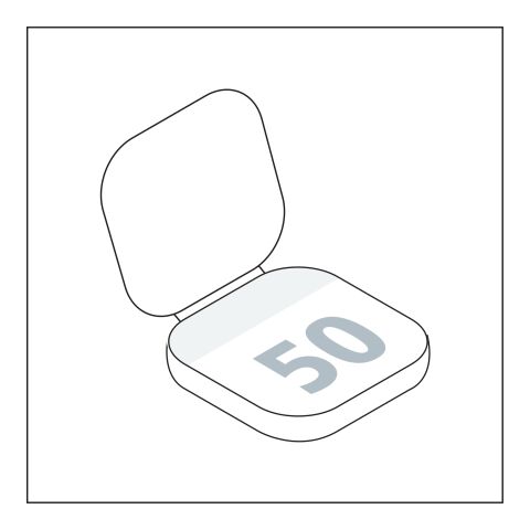 Haftnotizblock Cover Karton Round Ecken abgerundet Karton-Umschlag 66 × 66 mm | ohne Werbeanbringung | ohne Werbeanbringung | ohne Werbeanbringung | matt