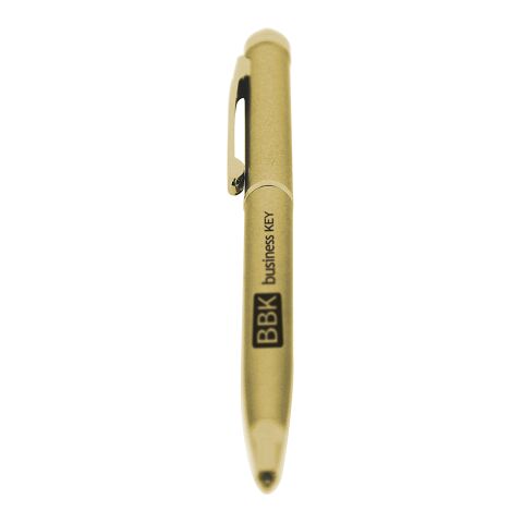 Sleek Stylus Executive Kugelschreiber gold | 1-farbiger Siebdruck | Schaft-Clipverlängerung | 15.00 mm x 38.00 mm