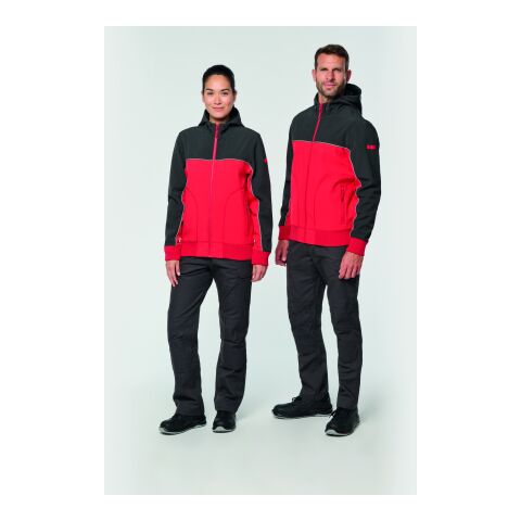 3-lagige Unisex-Softshelljacke, 300 g/m² schwarz-anthrazit | XS | Nicht verfügbar | Nicht verfügbar | Nicht verfügbar
