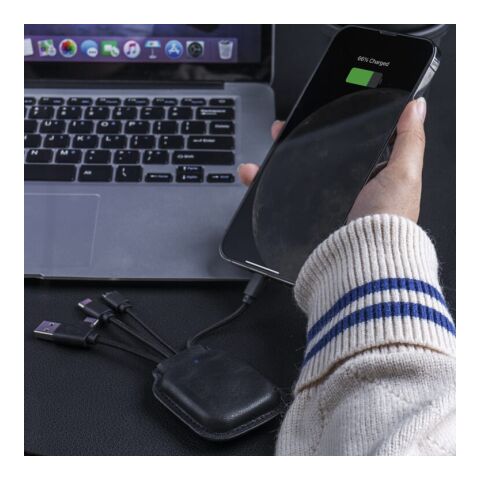 4001 | Xoopar Iné Gamma Charging cable with NFC and 3.000mAh Powerbank Schwarz | ohne Werbeanbringung | Nicht verfügbar | Nicht verfügbar | Nicht verfügbar