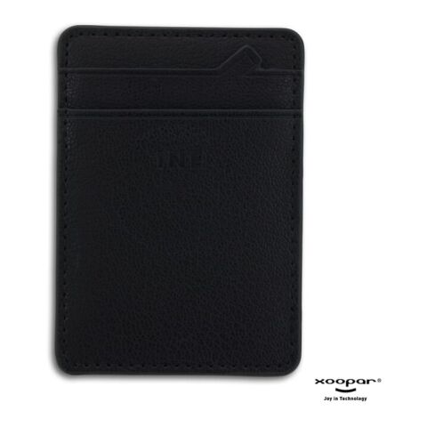 3198 | Xoopar Iné Mini NFC Wallet Recycled Leather Schwarz | ohne Werbeanbringung | Nicht verfügbar | Nicht verfügbar | Nicht verfügbar