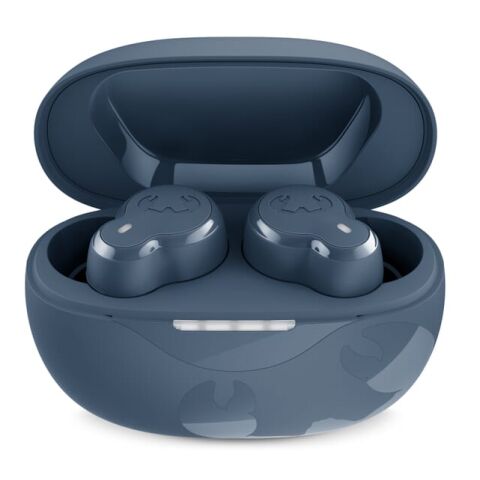 Fresh 'n Rebel Twins Breez True Wireless Earbuds Dunkelblau | Digitaldruck | Oberseite | 20 mm x 7 mm