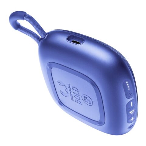 Fresh n Rebel Bold S3 wasserdichter Bluetooth-Lautsprecher Blau Weiss | ohne Werbeanbringung | Nicht verfügbar | Nicht verfügbar