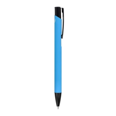 Alicante Soft Touch R-AL schwarze Tinte Hellblau-Schwarz | Gravur | in Verlängerung vom Clip | 50 mm x 8 mm | Nicht verfügbar
