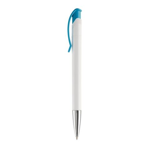 KS Apollo Metall Tip HC Weiss-Blau | 1-farbiger Siebdruck | in Verlängerung vom Clip | 45 mm x 25 mm | Nicht verfügbar