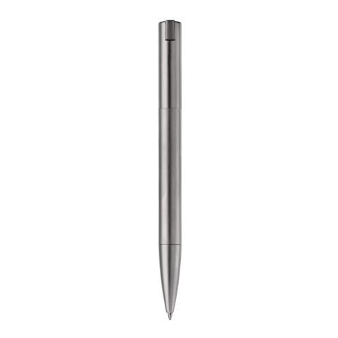 Metall USB Kugelschreiber 4GB Silber | Gravur | 180° vom Clip | 50 mm x 7 mm | Nicht verfügbar