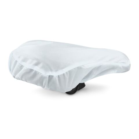 Fahrrad Sattelbezug aus R-PET-Material Weiss | ohne Werbeanbringung | Nicht verfügbar | Nicht verfügbar | Nicht verfügbar