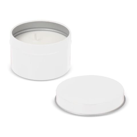 Kirtan-Duftkerze auf Pflanzenbasis in großer recycelter Dose regenbogenfarben | ohne Werbeanbringung | Nicht verfügbar | Nicht verfügbar