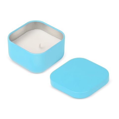 Ananda Duftkerze auf pflanzlicher Basis in recycelter Dose Hellblau | ohne Werbeanbringung | Nicht verfügbar | Nicht verfügbar