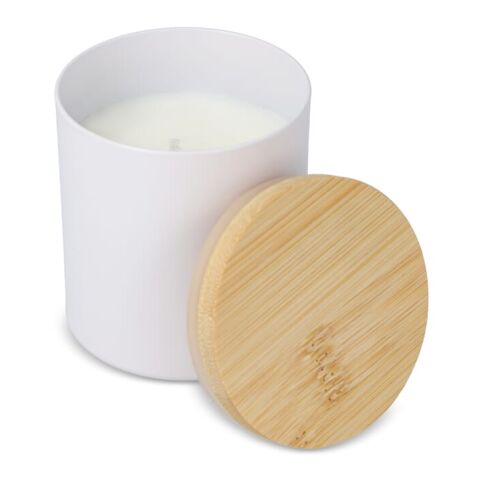 Bhakti-Duftkerze auf pflanzlicher Basis in recyceltem Aluminiumgefäß regenbogenfarben | ohne Werbeanbringung | Nicht verfügbar | Nicht verfügbar