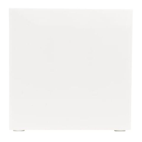 Notizzettel 10x10x10cm FSC in Würfelbox mit Stifteköcher Weiss | Digitaldruck | Rückseite | 90 mm x 90 mm | Nicht verfügbar