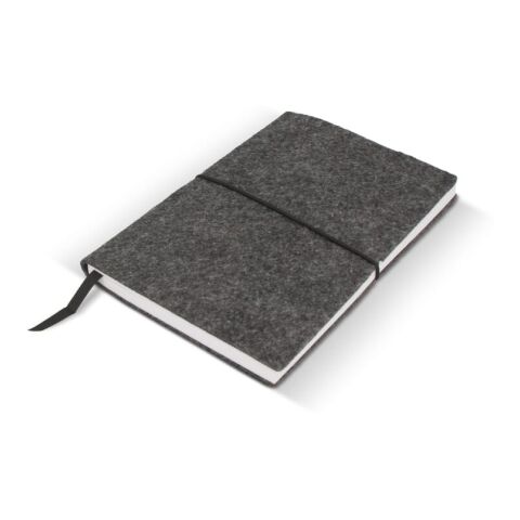 Notebook-Filz A5 Dunkelgrau | ohne Werbeanbringung | Nicht verfügbar | Nicht verfügbar | Nicht verfügbar