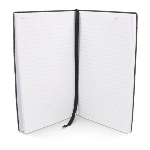 Notebook-Filz A5 Dunkelgrau | ohne Werbeanbringung | Nicht verfügbar | Nicht verfügbar | Nicht verfügbar