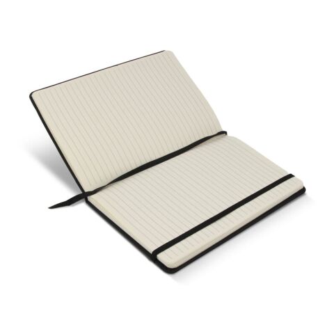 Notizbuch R-PET/PU GRS A5 Schwarz