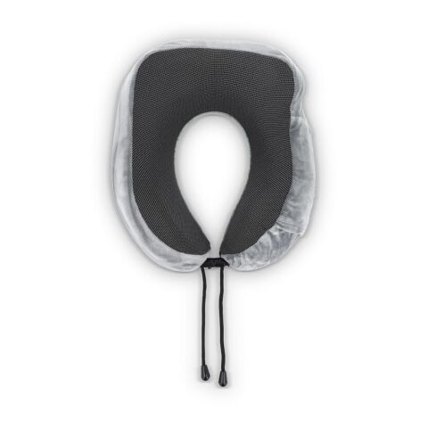 Reisekissen aus Memory-Schaumstoff mit EVA-Hülle Grau | ohne Werbeanbringung | Nicht verfügbar | Nicht verfügbar