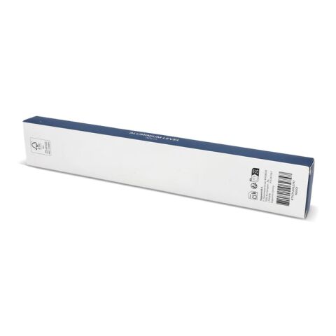 Aluminium-Wasserwaage 30 cm Weiss | 1-farbiger Tampondruck | Seite 2 | 65 mm x 40 mm