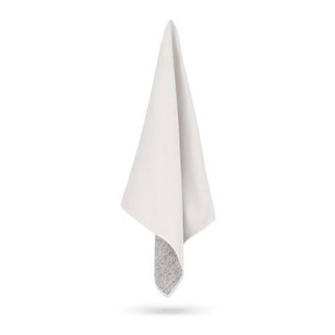Schnelltrocknendes Handtuch R-PET 30x80cm Sublimation Weiss-Grau